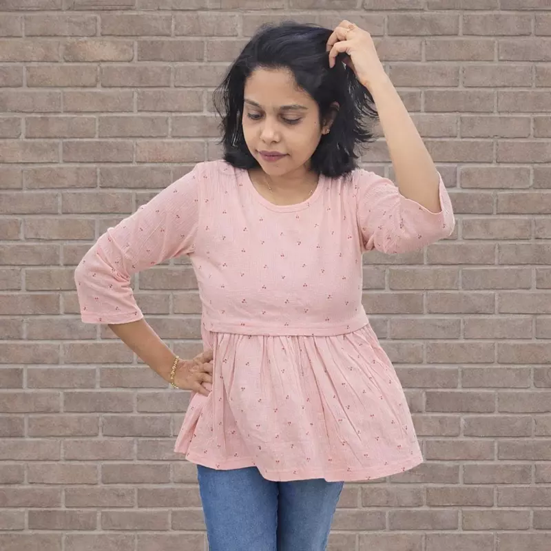 Peplum Light pink Cherry