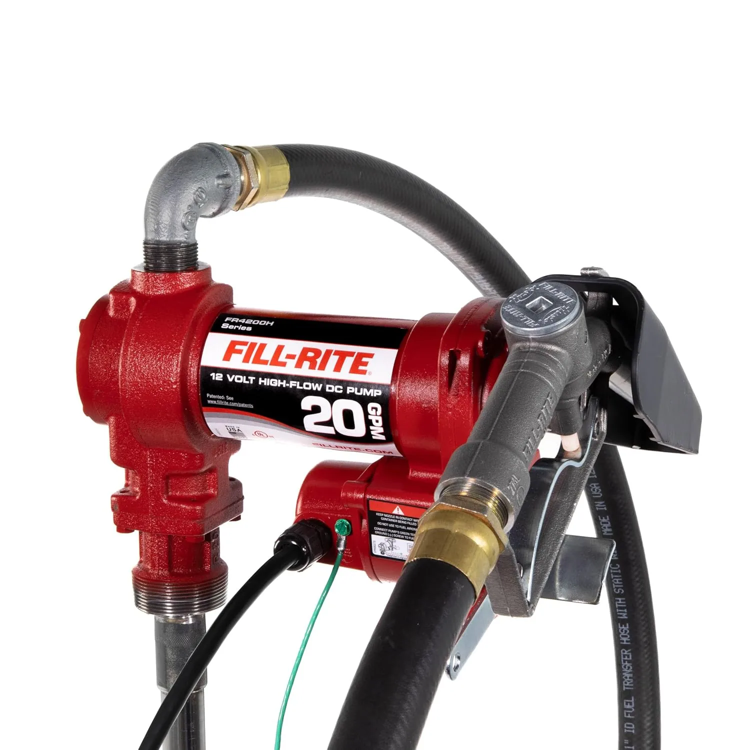 Fill-Rite 12V 20 GPM Fuel Transfer Pump (Rotary Vane)