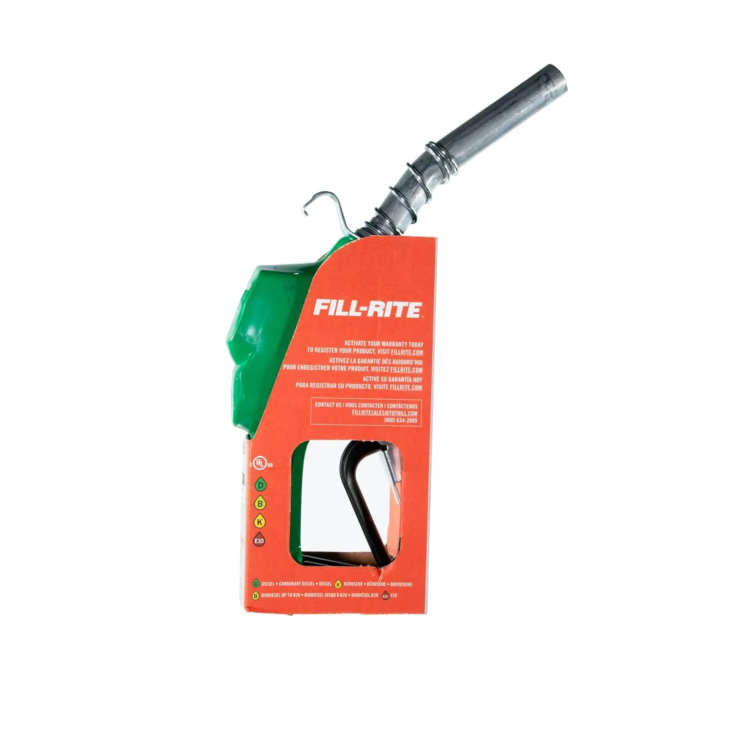 Fill-Rite N075DAU10 3/4" Automatic Nozzle (Green)