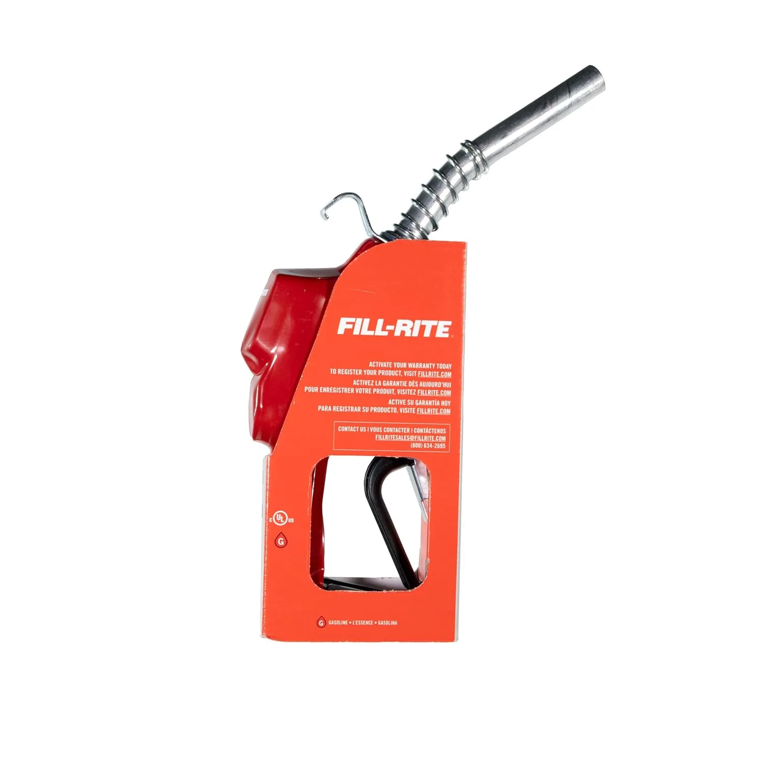 Fill-Rite N075UAU10 3/4" Automatic Nozzle (Red)
