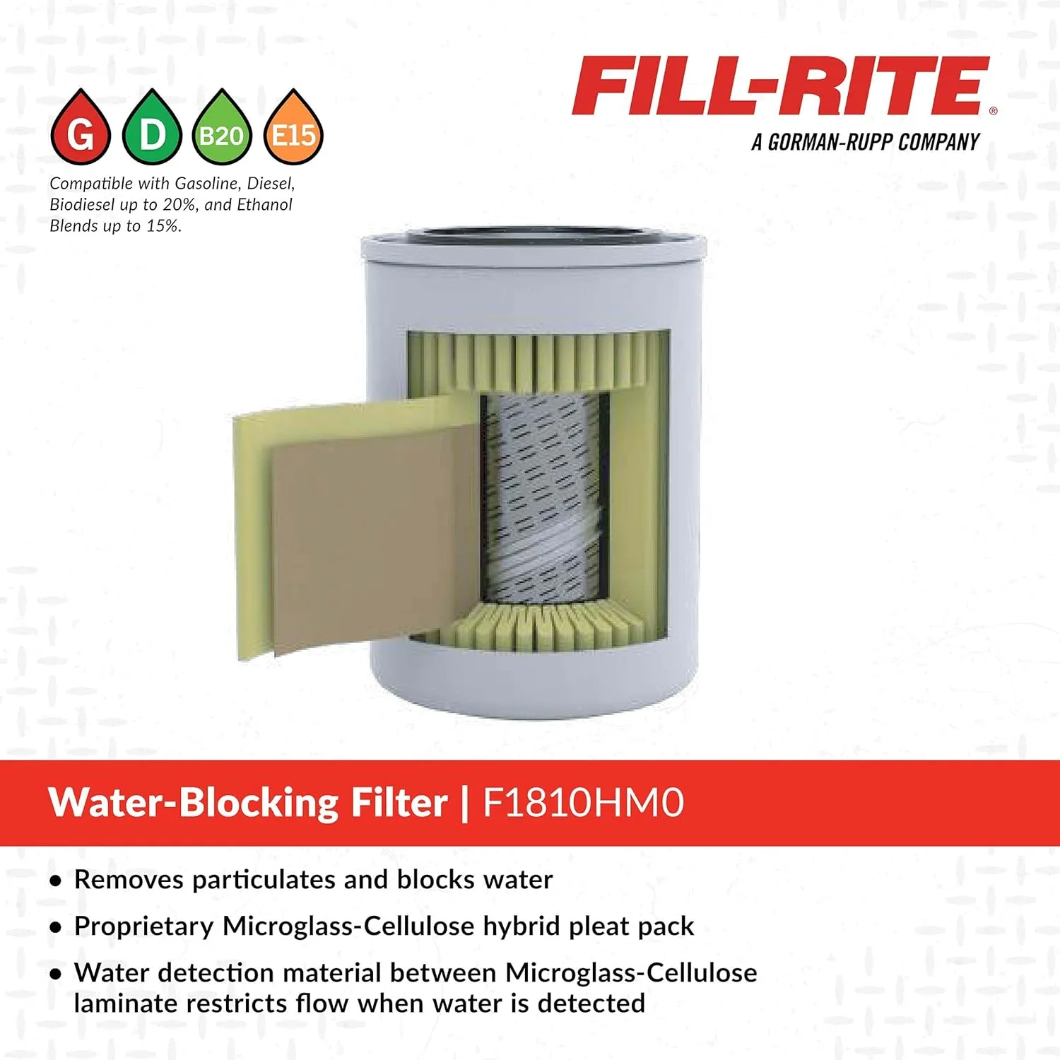 Fill-Rite Fuel Filters, Filter Heads & Installation Kit
