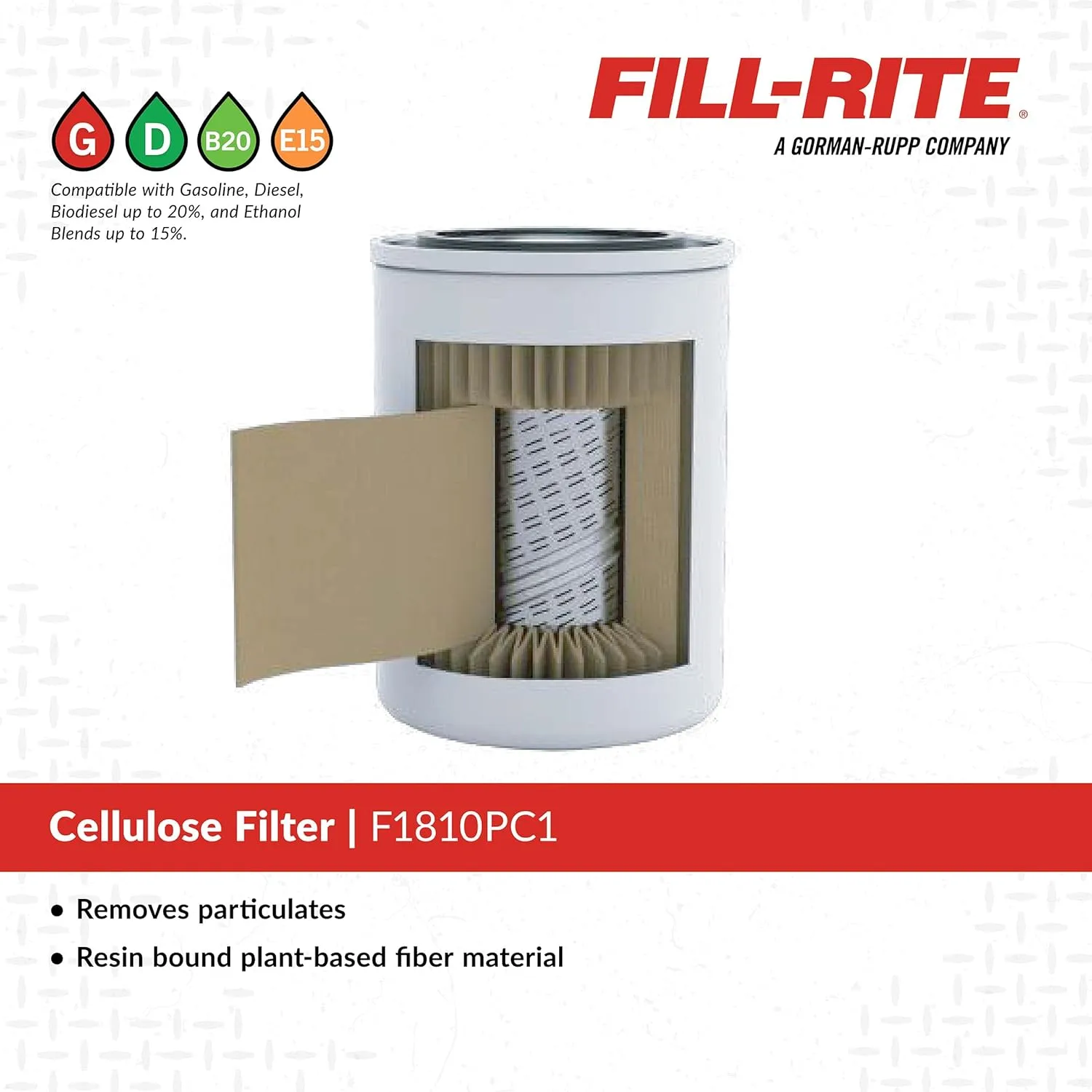 Fill-Rite Fuel Filters, Filter Heads & Installation Kit