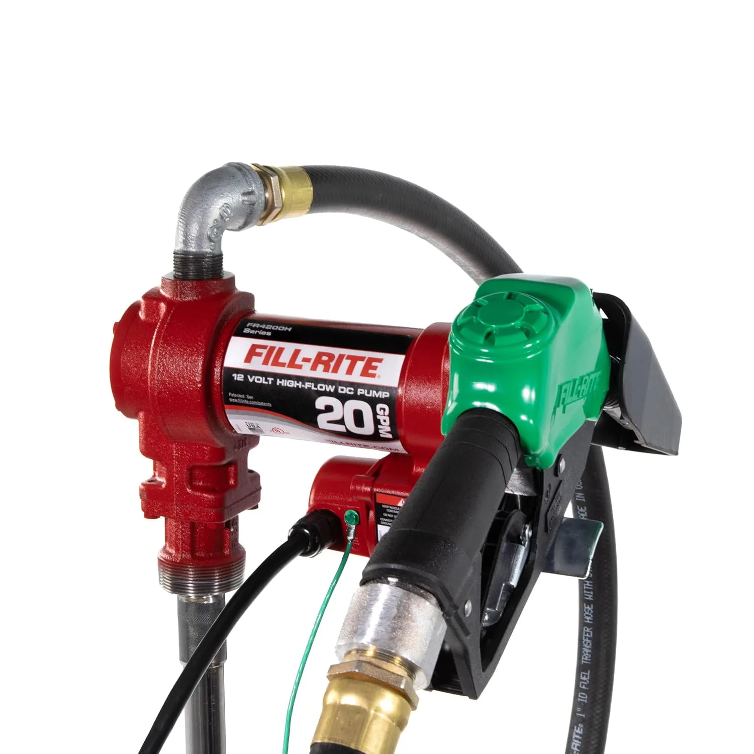 Fill-Rite 12V 20 GPM Fuel Transfer Pump (Rotary Vane)