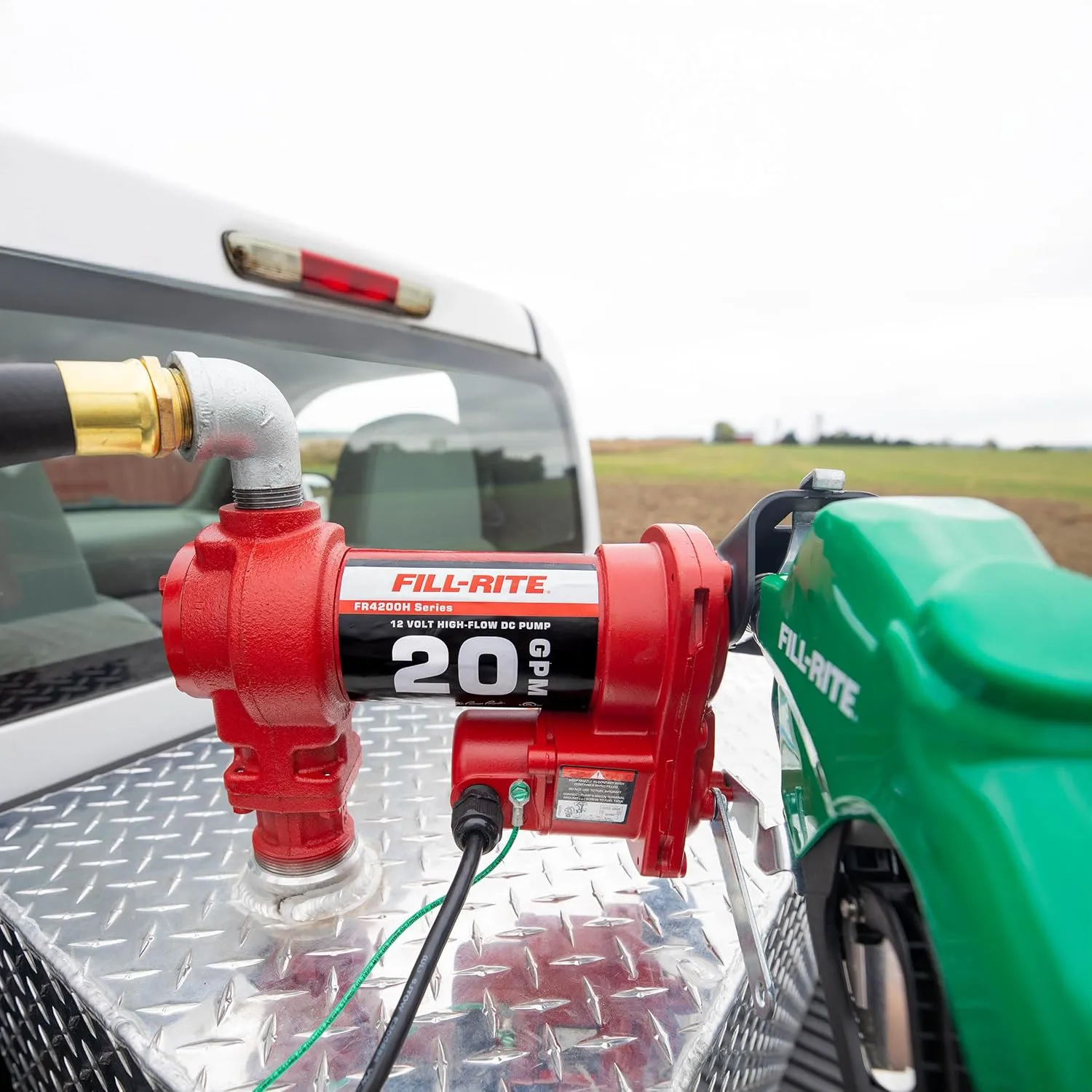 Fill-Rite 12V 20 GPM Fuel Transfer Pump (Rotary Vane)