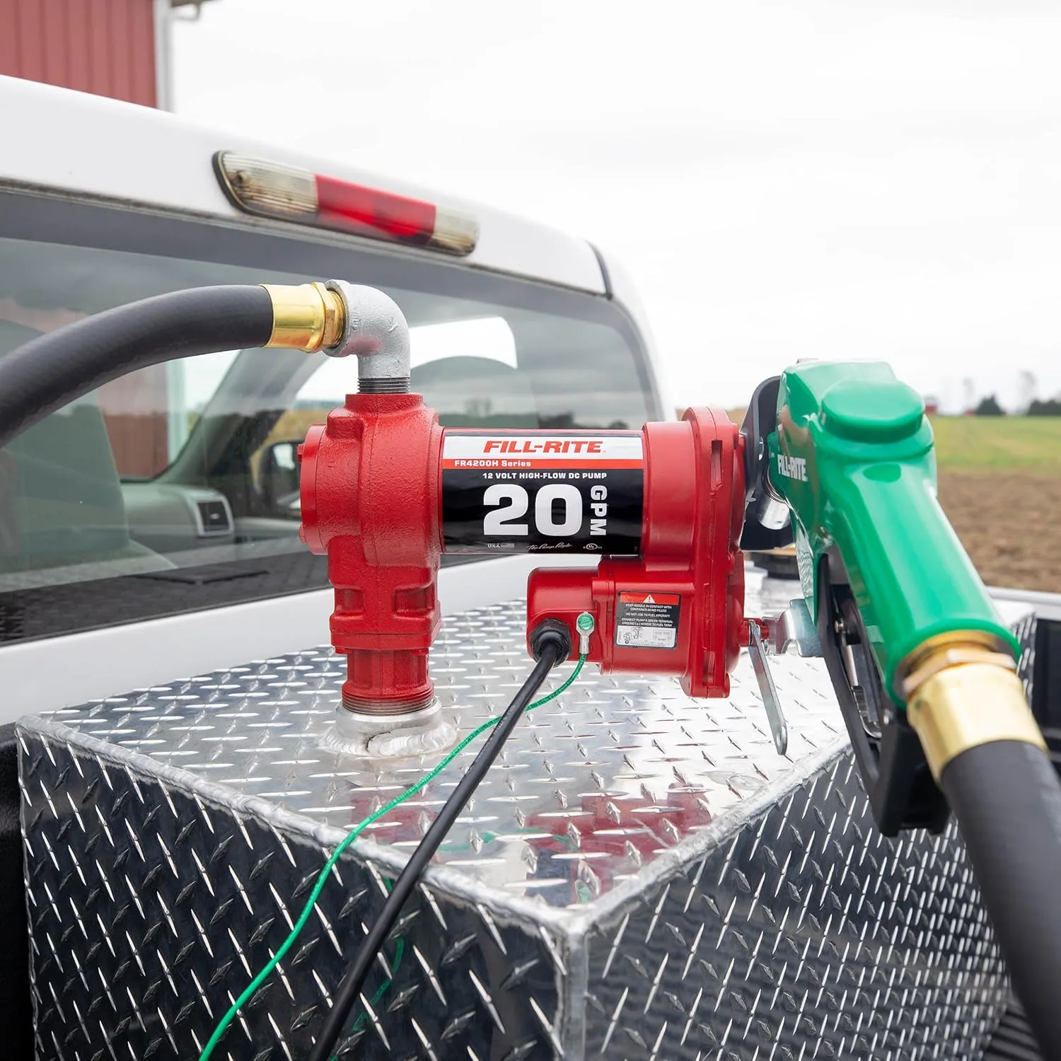 Fill-Rite 12V 20 GPM Fuel Transfer Pump (Rotary Vane)