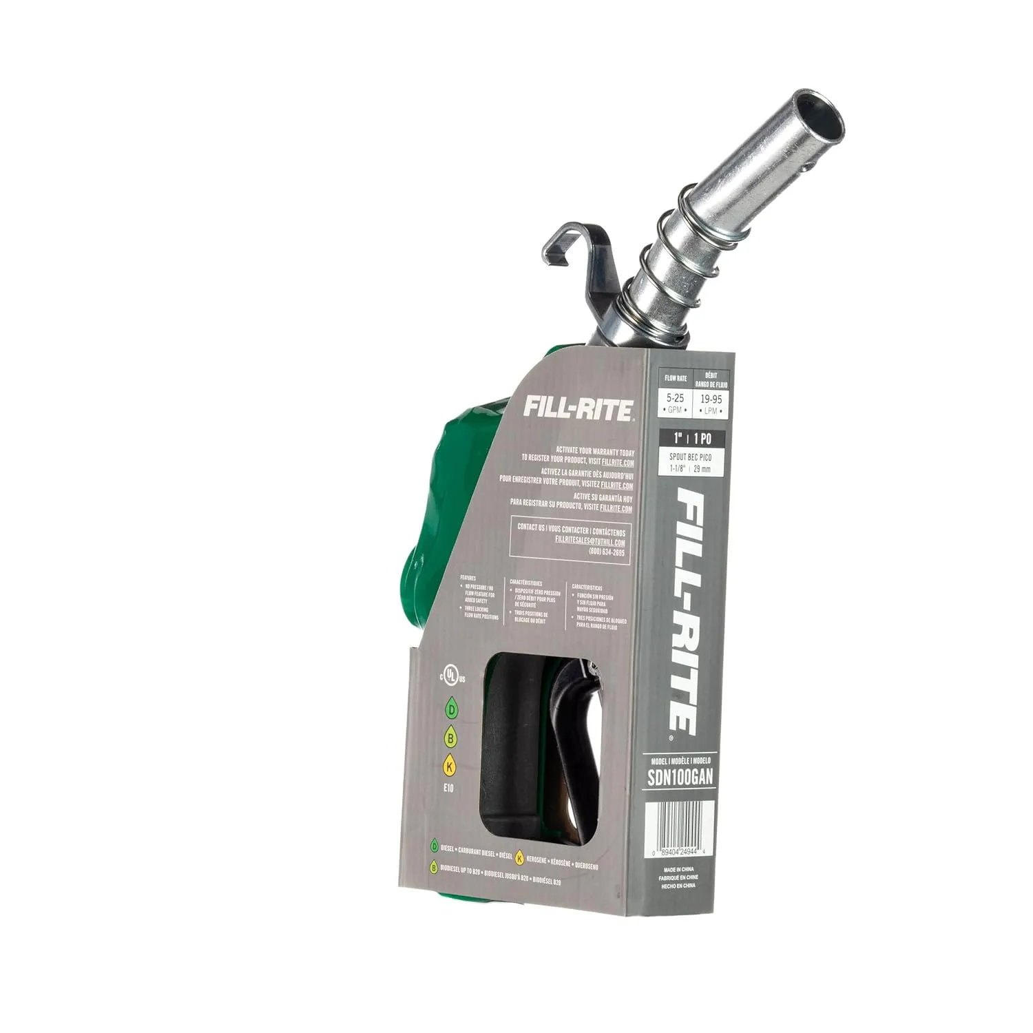 Fill-Rite 1" Automatic Fuel Transfer Nozzle