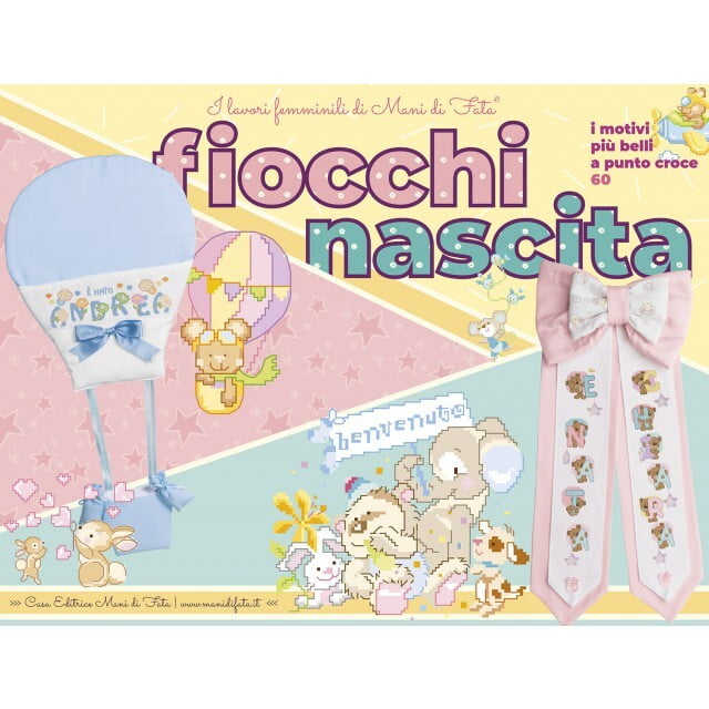 Fiocchi Nascita - I motivi più belli nr. 60, 19610 Fiocchi Nascita - I motivi più belli nr. 60, 19610