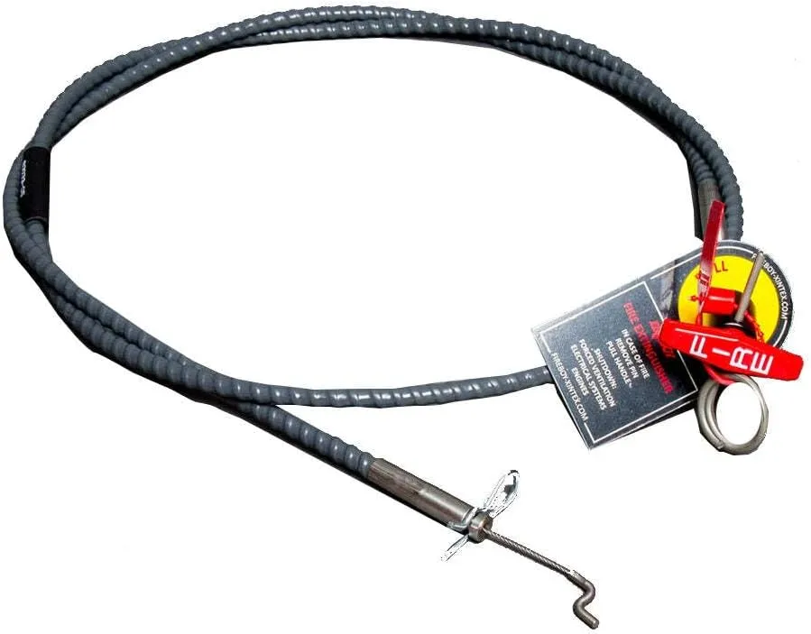 Fireboy-Xintex Manual Discharge Cable Kit - 6'