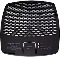 Fireboy-Xintex CO Alarm 12/24V DC w/Interconnect - Black