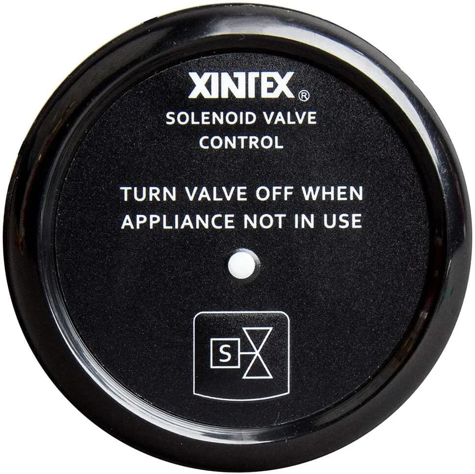 Fireboy-Xintex Propane Control & Solenoid Valve w/Black Bezel Display