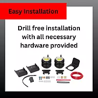 Firestone 2609 Rear Ride-Rite Air Spring Kit Compatible with 2019-2025 Silverado Sierra 1500 Non 3.0 Eco Diesel Models | Large PSI Range | Enhanced Ride Quality