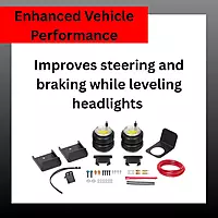 Firestone 2609 Rear Ride-Rite Air Spring Kit Compatible with 2019-2025 Silverado Sierra 1500 Non 3.0 Eco Diesel Models | Large PSI Range | Enhanced Ride Quality