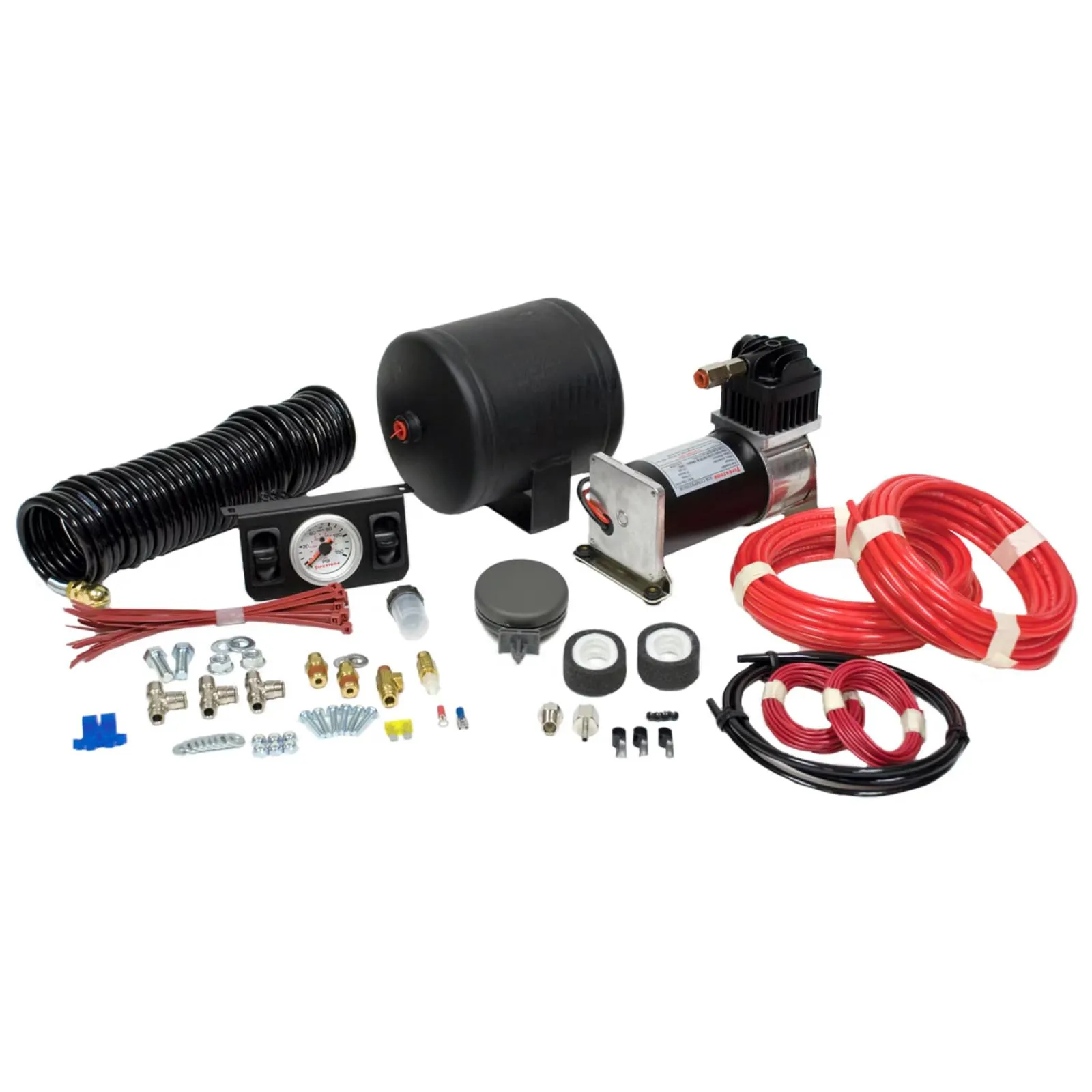 Firestone Airide 2168 Air Command Heavy Duty Compressor with Analog Gauge Kit