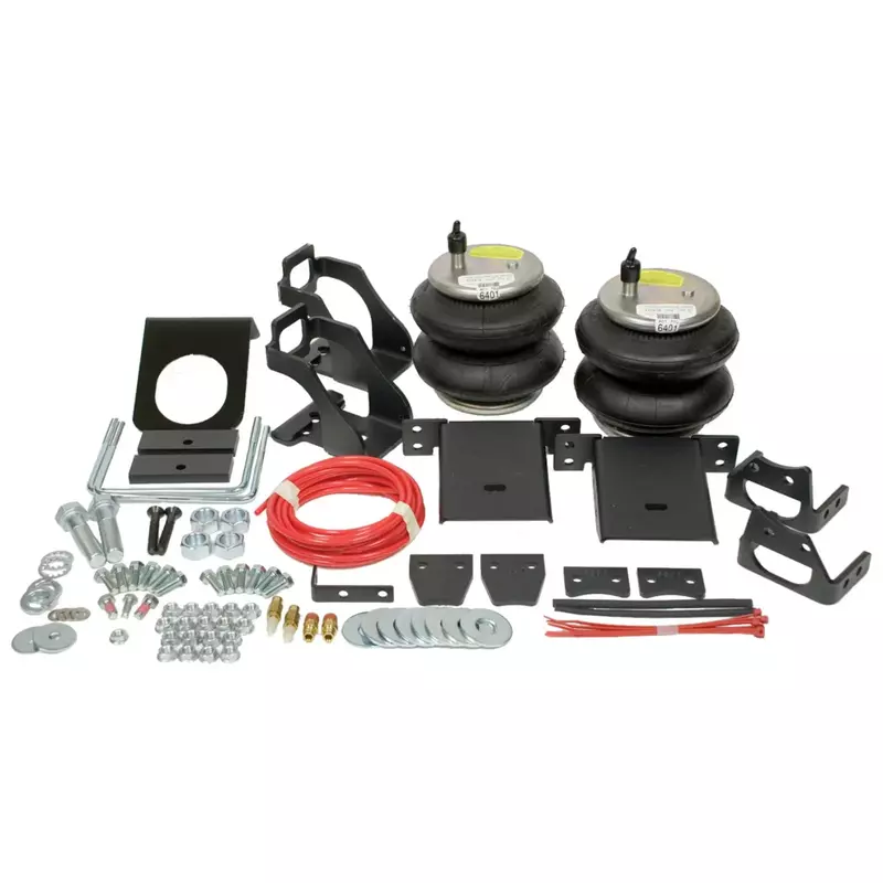 Firestone Airide 2400 Ride-Rite Rear Air Springs Kit fits 2005-2007 F250 F350 4WD | 5-100 PSI | Load Capacity of 5,000 Pounds | No Drill Installation | Enhances Brake Effectiveness