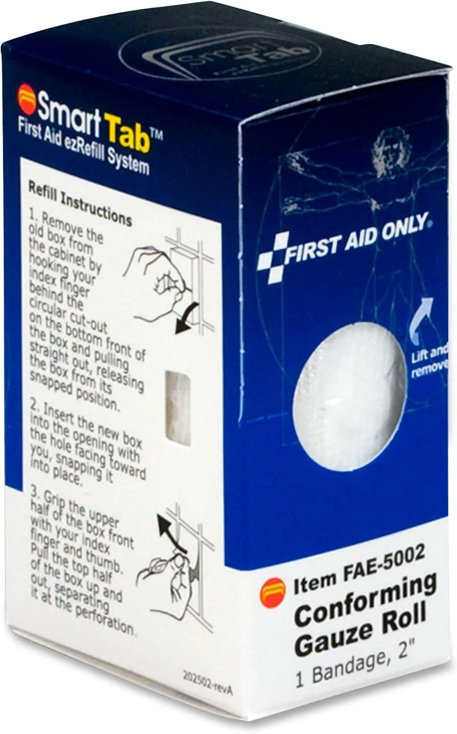 First Aid Only - FAE5002 2 Inch Gauze Roll Bandage 1 Count (Pack of 1)