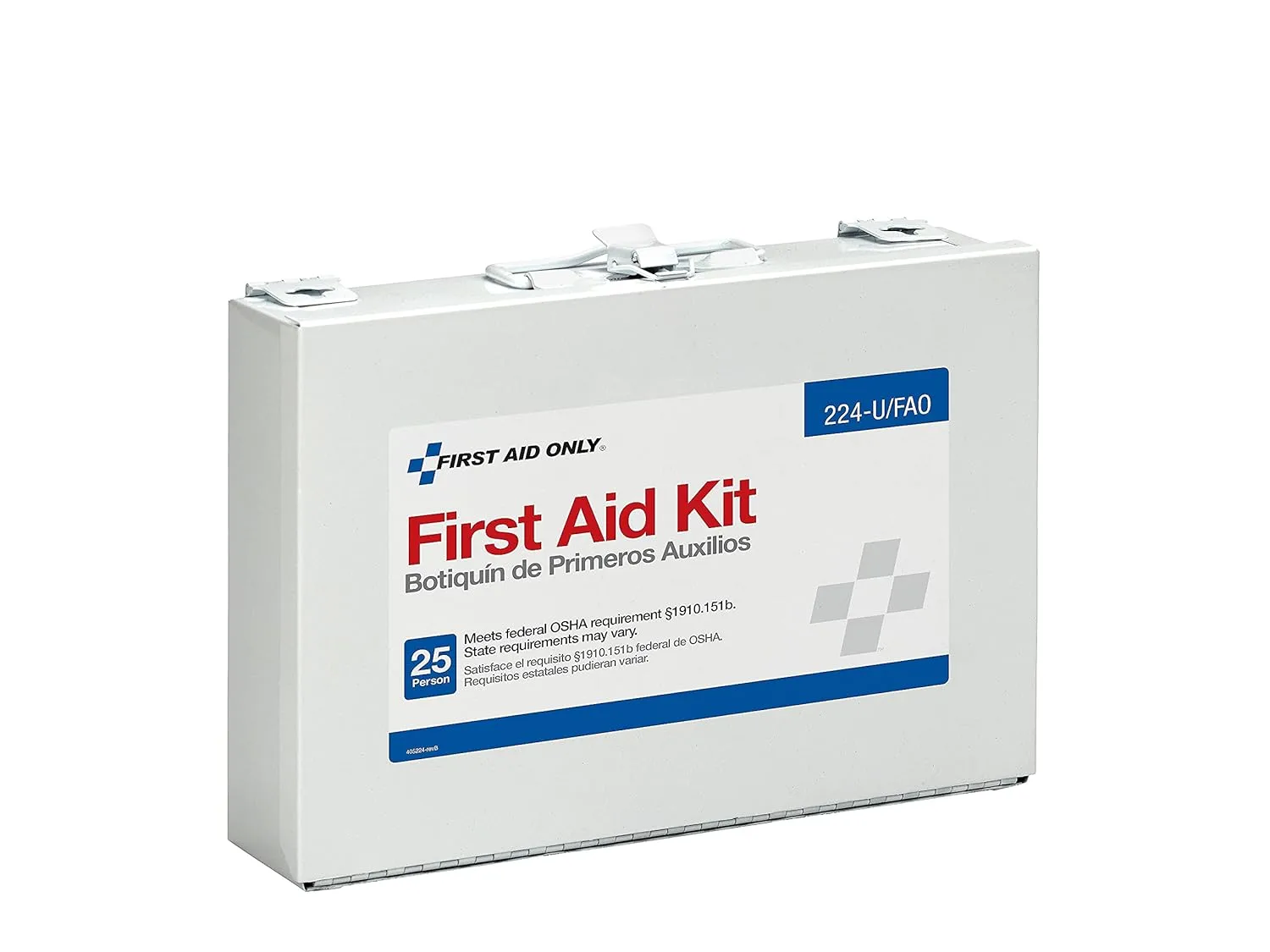 First Aid Only 224-U/FAO 25-Person Emergency First Aid Kit for Home Renovation, Job Sites, and Construction Vehicles, 106 Pieces