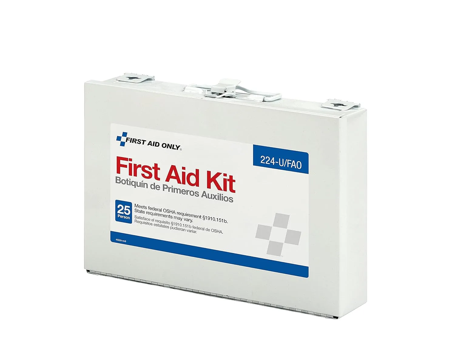 First Aid Only 224-U/FAO 25-Person Emergency First Aid Kit for Home Renovation, Job Sites, and Construction Vehicles, 106 Pieces