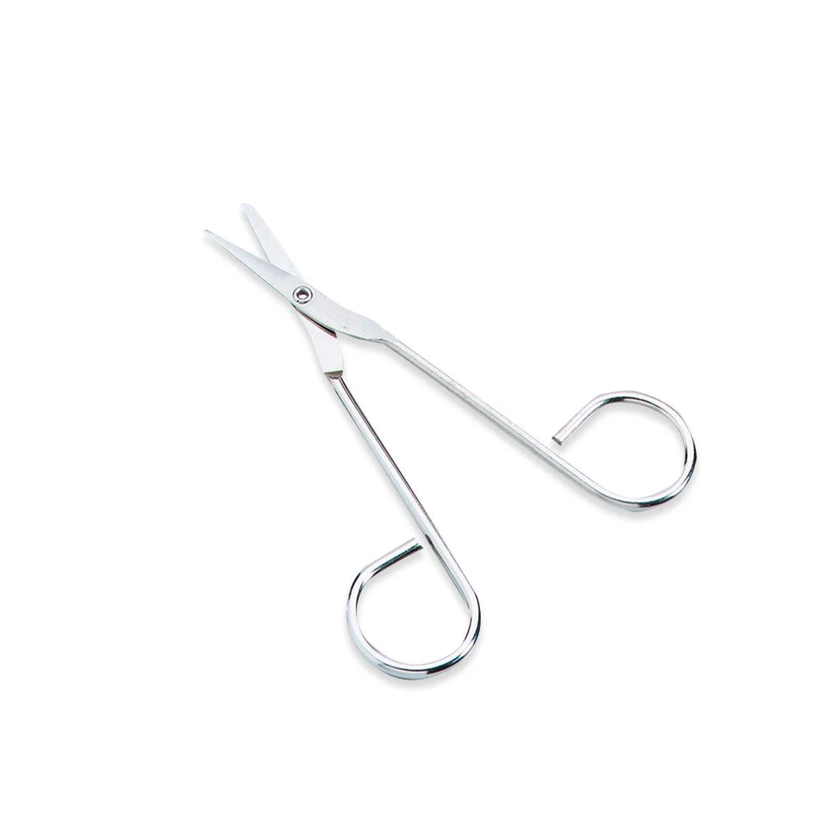 First Aid Only 4-1/2in Compact Scissors - 4.5in Overall Length - Silver - 1 Each