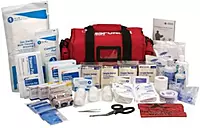 First Aid Only 520-FR All-Purpose Emergency First Aid Kit for Home, Work, and Travel, 158 Pieces Emergency Kit