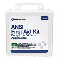 First Aid Only 90566 ANSI B 2015 and OSHA Compliant First Aid Kit, 50-Person Emergency First Aid Kit for Business, Home, Car