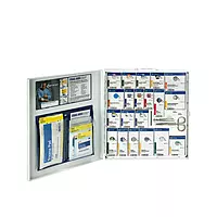 First Aid Only 90566 ANSI B 2015 and OSHA Compliant First Aid Kit, 50-Person Emergency First Aid Kit for Business, Home, Car