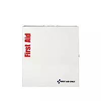 First Aid Only 90566 ANSI B 2015 and OSHA Compliant First Aid Kit, 50-Person Emergency First Aid Kit for Business, Home, Car