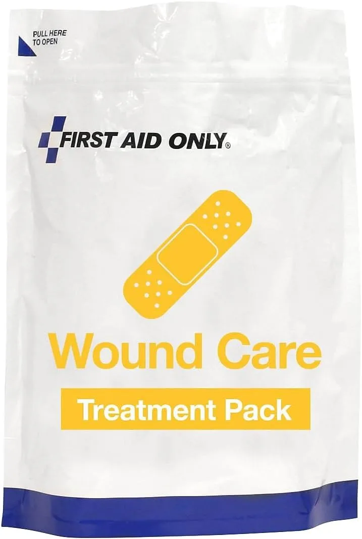 First Aid Only 91164 Wound Care Treatment Pack Refill, White