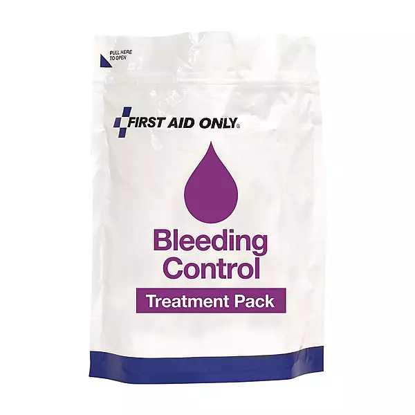 First Aid Only 91166: Bleeding Control Treatment Pack