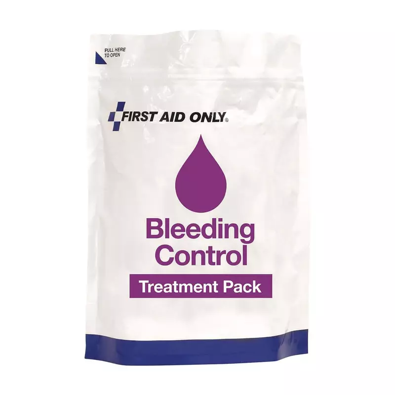 First Aid Only 91166: Bleeding Control Treatment Pack