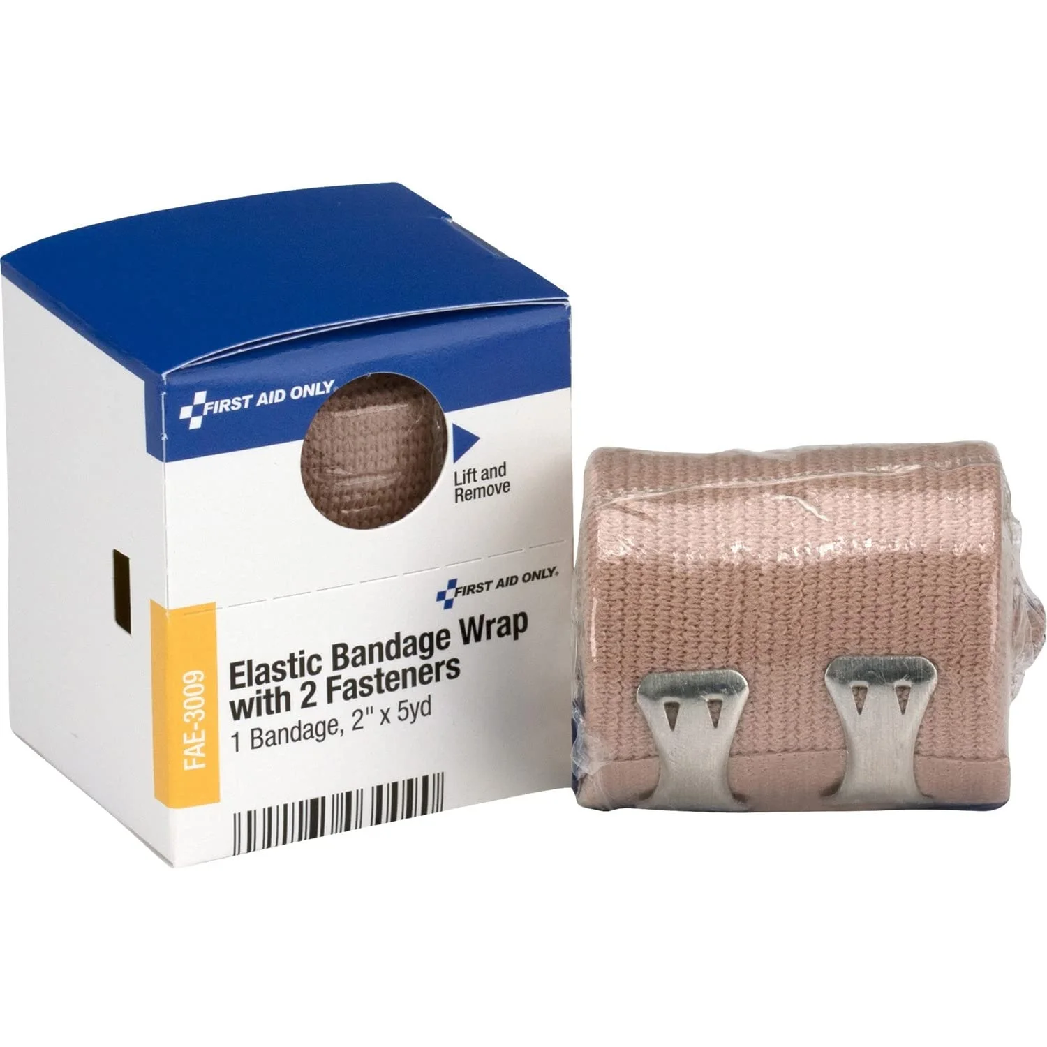 First Aid Only, Inc FAE3009 Elastic Bandage Wrap, 2-Inch x 5yds, Latex-Free
