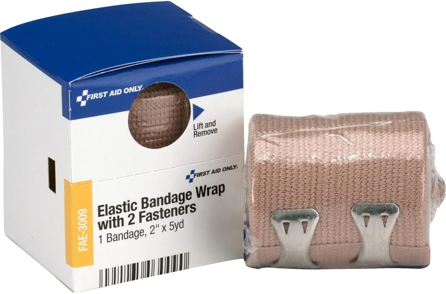 First Aid Only, Inc FAE3009 Elastic Bandage Wrap, 2-Inch x 5yds, Latex-Free