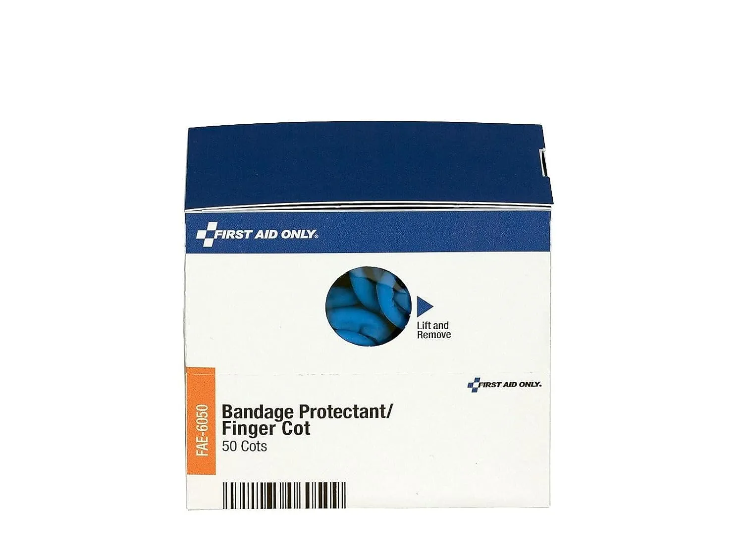 First Aid Only FAE-6050 SmartCompliance Finger Cots, First Aid Kit Refill Supplies for Business, Food Service, and Home