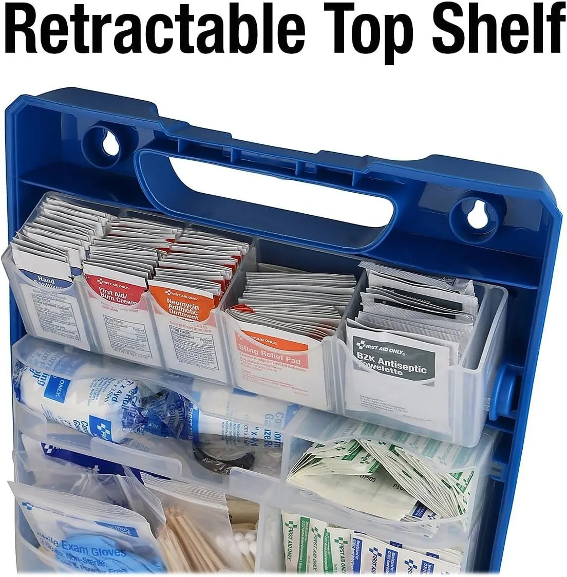 First Aid Only 91407: Quicktreat Dispenser Plastic First Aid Kit, 370 Pc