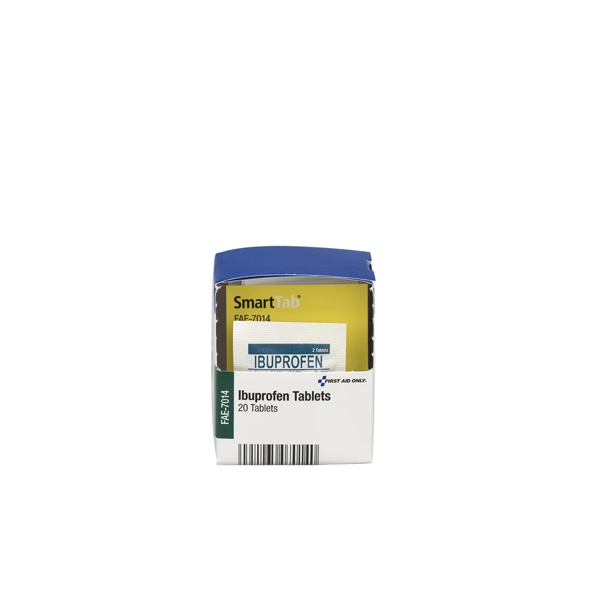 First Aid Only SmartCompliance Refill Ibuprofen, 2 Tablets per Packet, 10 Packets per Box