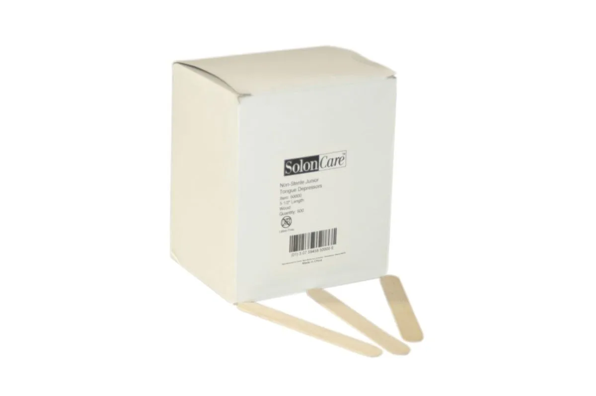 Tongue Depressors, 6", 500/box