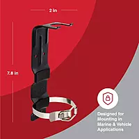 FIRST ALERT BRACKET2 Replacement Fire Extinguisher Bracket - Black