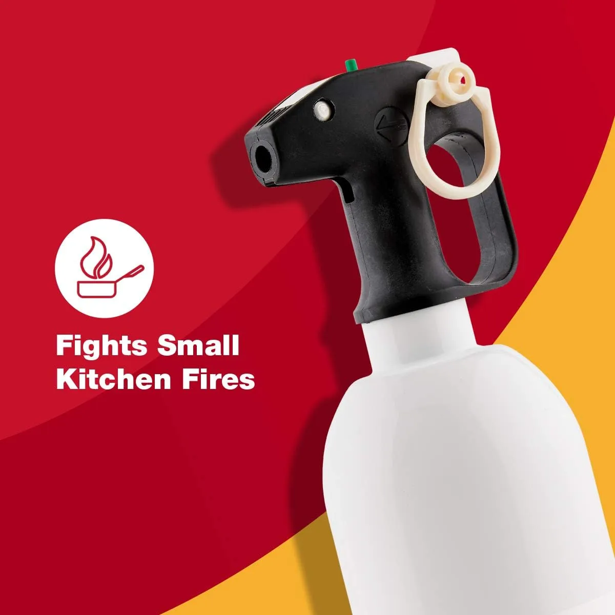 FIRST ALERT KITCHEN5 Fire Extinguisher, KFE2S5, UL RATED 5-B:C, White, 1-Pack SINGLE PACK