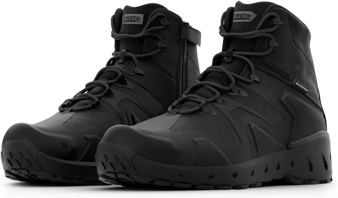 FIRST TACTICAL Men's AERO-TAC H2O 5" Side-Zip Mid Boot