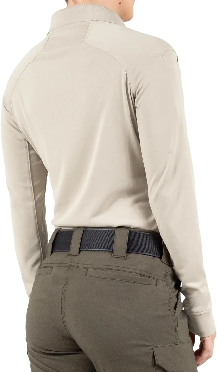 First Tactical Women's Performance Long Sleeve Polo
