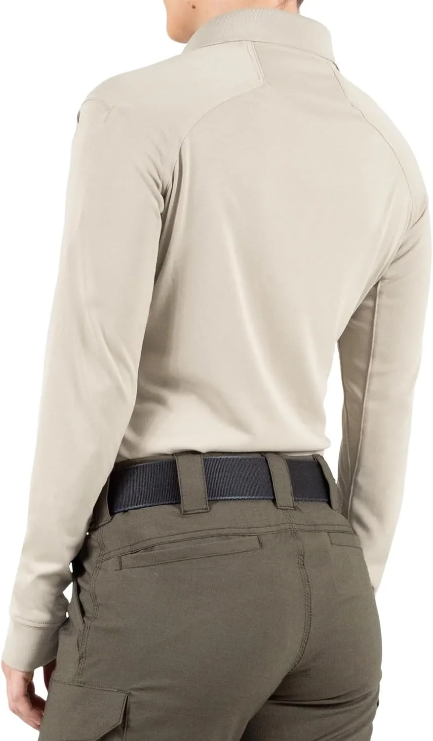 First Tactical Women's Performance Long Sleeve Polo