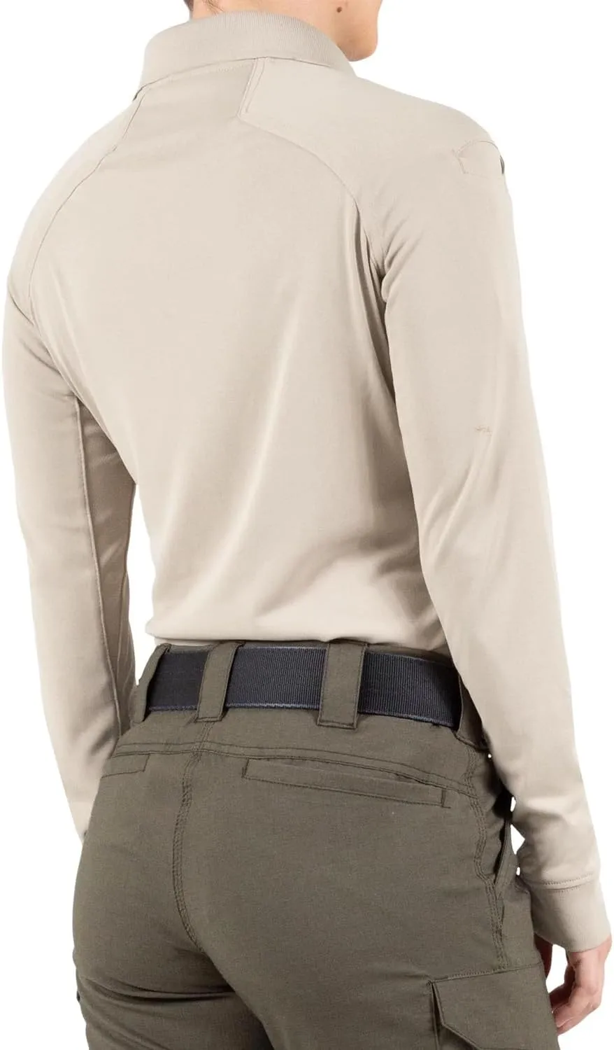 First Tactical Women's Performance Long Sleeve Polo
