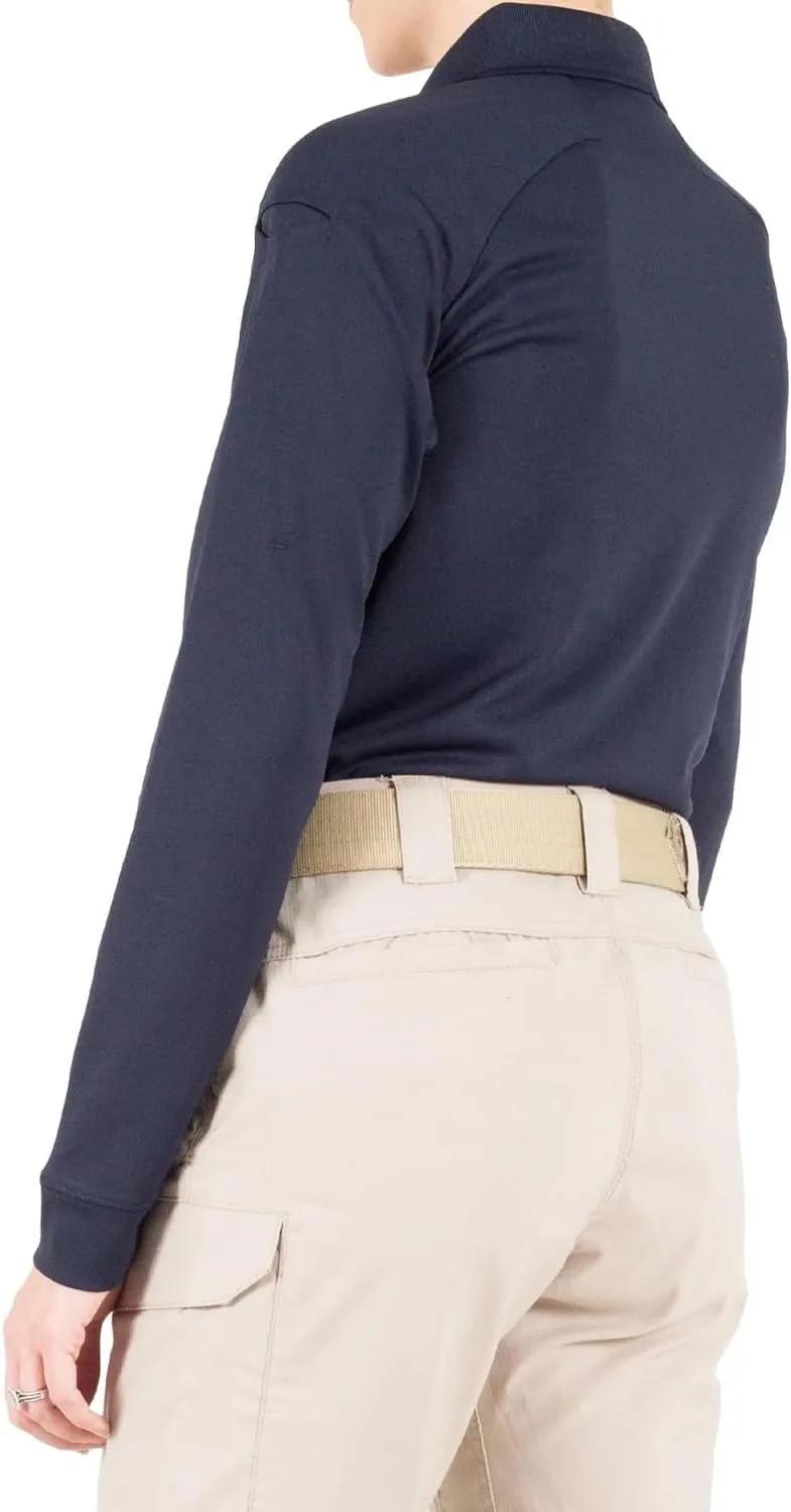 First Tactical Women's Performance Long Sleeve Polo