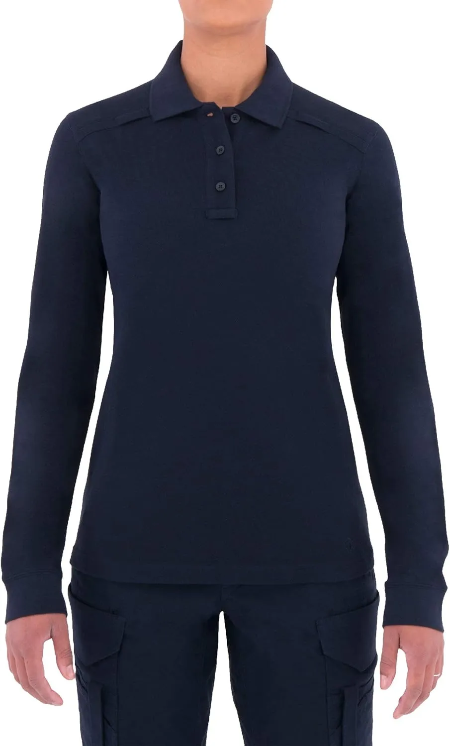 FIRST TACTICAL Women's Long Sleeve Cotton Polo