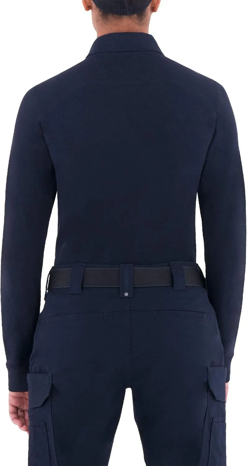 FIRST TACTICAL Women's Long Sleeve Cotton Polo