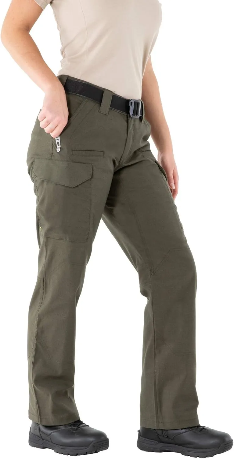First Tactical V2 Women’s Tactical Pant | Micro Ripstop Fabric with Teflon Shield Stain Repellent
