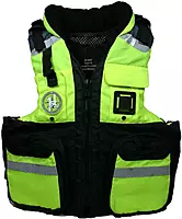 First Watch AV-800 Four Pocket Flotation Vest - OD Green - Large to XL