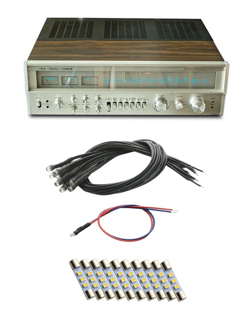 Fisher RS-1050, RS-1056, RS-1058, RS-1060, RS-1070, RS-1080 LED Upgrade Kit Fisher RS-1050, RS-1056, RS-1058, RS-1060, RS-1070, RS-1080 LED Upgrade Kit