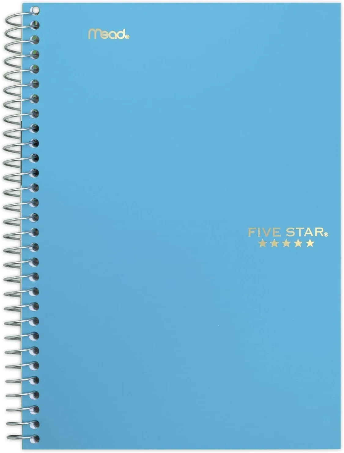 Five Star Small Spiral Notebooks, 6 Pack, 2 Subject, College Ruled Paper, 9-1/2" x 6", 100 Sheets, Assorted Colors (73711)