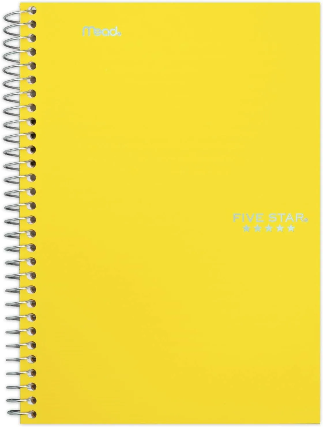 Five Star Small Spiral Notebooks, 6 Pack, 2 Subject, College Ruled Paper, 9-1/2" x 6", 100 Sheets, Assorted Colors (73711)