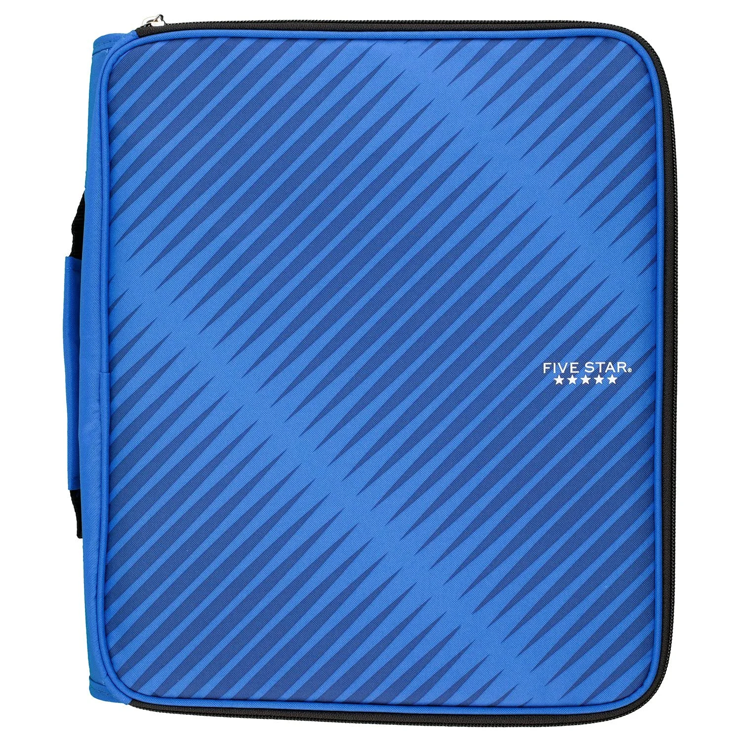 Five Star 2 Inch Zipper Binder, 3-Ring, 6-Pocket Expanding File, Assorted Colors, 1 Count (29592)